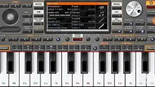 Not piano lagu Man Ana