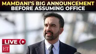 LIVE: NYC Mayor-elect Zohran Mamdani makes big announcement ahead of taking oath on January 1