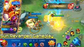 Sun Revamped Gameplay - Mobile Legends Bang Bang