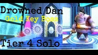 Wizard101: Drowned Dan (Gold Key Boss) Tier 4 Solo