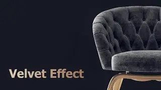 Lumion 9 Fabric Materials (Velvet Effect)