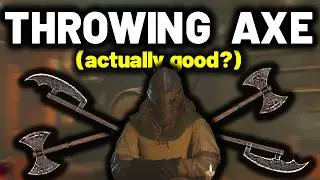 THROWING AXE RANGER BARBARIAN (meme build) - Dark and Darker Gameplay