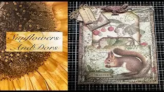 Woodland journal topper