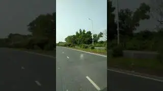 Beautiful Highway of Bangladesh.