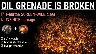 Infinite Burn Oil Grenade (1-Button Screen-Wide Clear/Insane Damage) Witchhunter Build Guide
