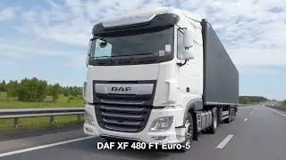 DAF Trucks fuel efficiency test-drive
