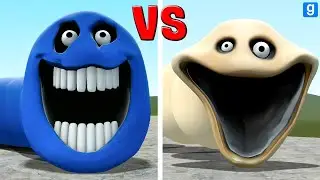 WHO IS STRONGER HUNGRY WORM OR HUNGRY SNAKE FOR ROBLOX In Garry's Mod!