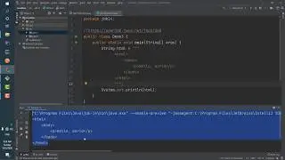 Java 14 New Features - Text Blocks