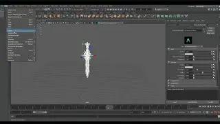 Sword 3d model in maya//Maya tutorial // #3d #3dmodel #maya #video #trending #shorts