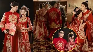 Yang Yang and Wang Churan gorgeous Traditional wedding Photos, Fans in shock