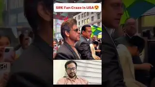 SRK Fan Craze in USA met gala 😍😍 #srk #bollywood #shortfeed #foryou #treanding #shorts