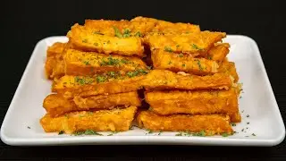 Картошка фри из сладкого картофеля еще никогда не была такой вкусной 🥰 Полезно, легко и вкусно