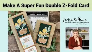 🔥 Here’s A Quick Way To Make A Super Fun Double Z-Fold Card