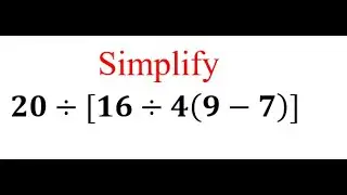 Simplifying Numerical Expression Part #maths #mathexpression