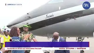 [#Reportage] : Inauguration de compagnie nationale Fly Gabon par Le Chef de l’Etat Brice...