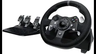 Gaming,Logitech G920 Driving Force Racing Wheel and Floor Pedals,Xbox Series X|S, Xbox One, PC, Mac