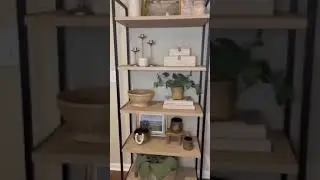 How to Style Your Living Room- Neutral Living Room Decor - Simple Home Styling Tips #shorts