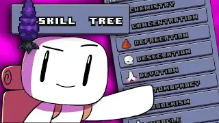 I Built a Literal SKILL TREE in Modded Forager