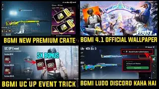 OMG😍 FREE UPGRADE SKIN BGMI NEW PREMIUM CRATE M24 OPENING / UC UP EVENT & BGMI PRIZE PATH ?