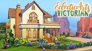 Эклектичное искусство викторианской эпохи || The Sims 4: Скоростное строительство
