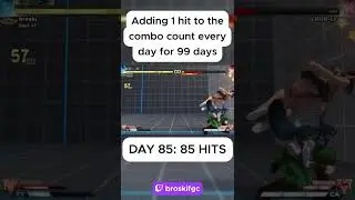 Eighty-five Hit Combo - Road to 99 hits (Day 85) #shorts