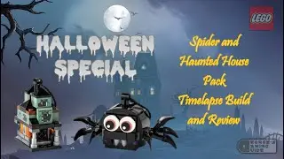 LEGO Spider & Haunted House Pack (40493) Review - when I was younger!