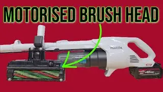 Makita 40v Motorised Brush Head Stick Vac is the New Standard in Cordless Vacs