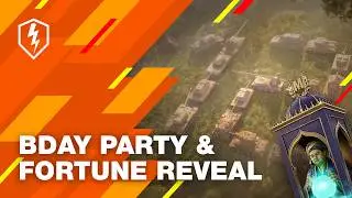 WoT Blitz. Fortune Cards Reveal & Birthday Celebration Livestream