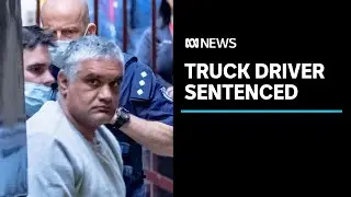 Truck driver who killed four police officers in Eastern Freeway crash jailed for 22 years | ABC News