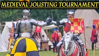 EPIC ACTION and THRILLING COMBAT at Arundel Castle International Medieval Jousting Tournament 2025