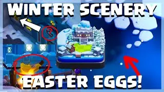 All EASTER EGGS In The EPIC WINTER SCENERY | Clash of Clans