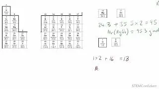 Formula of Hydrated Compound from given Mass - Question 11