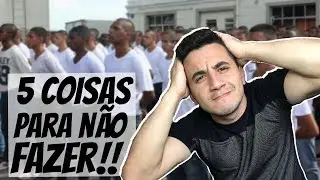 5 COISAS QUE VOCÊ NÃO DEVE FAZER NA SELEÇÃO COMPLEMENTAR!