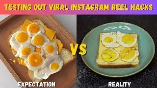 Testing Out Viral Food Hacks from INSTAGRAM REELS | Trying Viral Instagram Reel Hacks | Hunger Plans