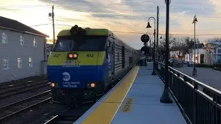 LIRR: December Thursday Afternoon Railfanning at Port Jefferson