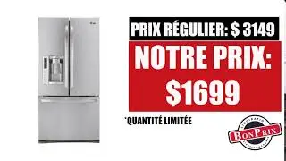 R&Eacute;FRIG&Eacute;RATEUR EN LIQUIDATION | BONPRIX &Eacute;LECTROM&Eacute;NAGERS | MONTR&Eacute;AL - LAVAL - QU&Eacute;BEC