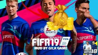 Novo DLS 18 mod FIFA 19 novo menu,m&uacute;sicas e muito+