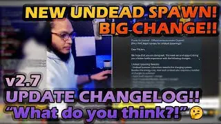 NEW v2.7 Update Changelog! + Undead Spawning Rework! | Plant vs Undead PVU: PVP