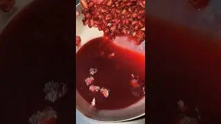 colour of blood #fruits #anar #juice