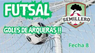 FUTSAL - GOLES DE ARQUERAS !! ⚽ 🌱EL SEMILLERO  🌱 ⚽#elsemillero #futsalfemenino #futsal