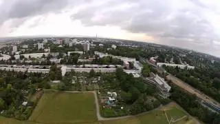 FPV Flug in Niddapark Frankfurt Teil 2