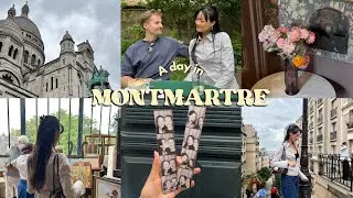 PARIS DIARIES (ENG/FR)🌷A day in Montmartre - PhotoBooth, Museum, cute café