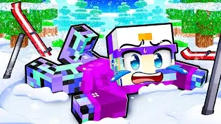 Дэш попал в аварию во время катания на лыжах в Minecraft&hellip;