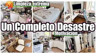 🥵LIMPIEZA EXTREMA DESPUÉS DE DAR A LUZ👩🏻‍🍼 | 5 SEMANAS SIN LIMPIAR + CASA HECHA UN DESASTRE 😰