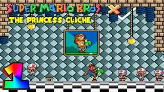 Super Mario Bros. X (v1.4.3): The Princess Cliche - Parte 1 (GamePlay en Espa&ntilde;ol)