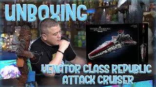 Unboxing Lego Venator Class Republic Attack Cruiser (Star Wars) di My Happy Place