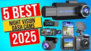 Best Night Vision Dash Cams In 2025 - Top 5 Night Vision Dash Cams