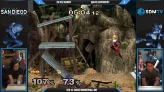LSSD 101 - OkamiBW (Sheik) vs. EastCoastJeff (Fox) - SSBM Winners Finals - Smash Melee