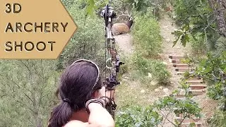 3D ARCHERY {Cheyenne Mountain State Park, CO} And, See Who Wins The Wager On The Last Shot!!!!!