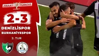 Denizlispor 2-3 Burhaniye Belediyespor MAÇ ÖZETİ (Ziraat Türkiye Kupası 2. Tur Maçı)
